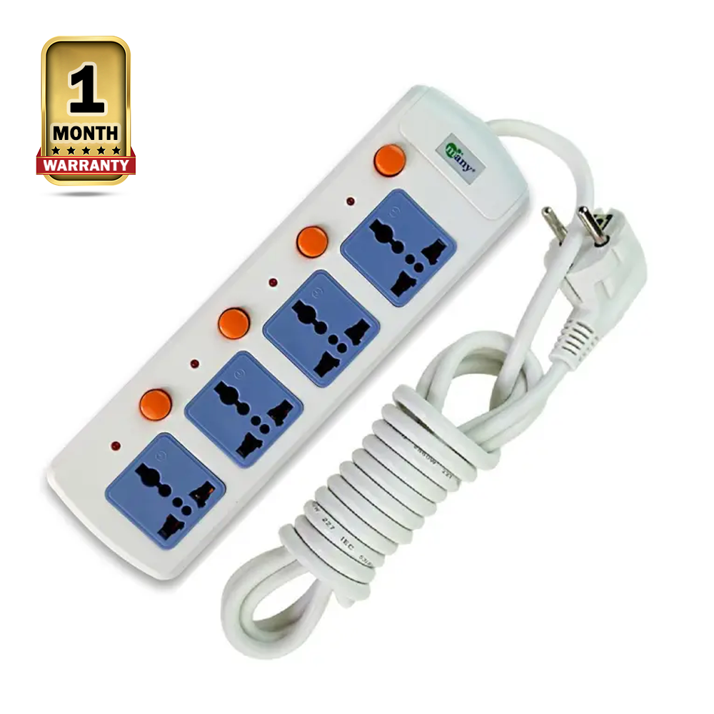 Many MTS-804 2Pin Business Class 4 Port Multiplug - 3 Meter