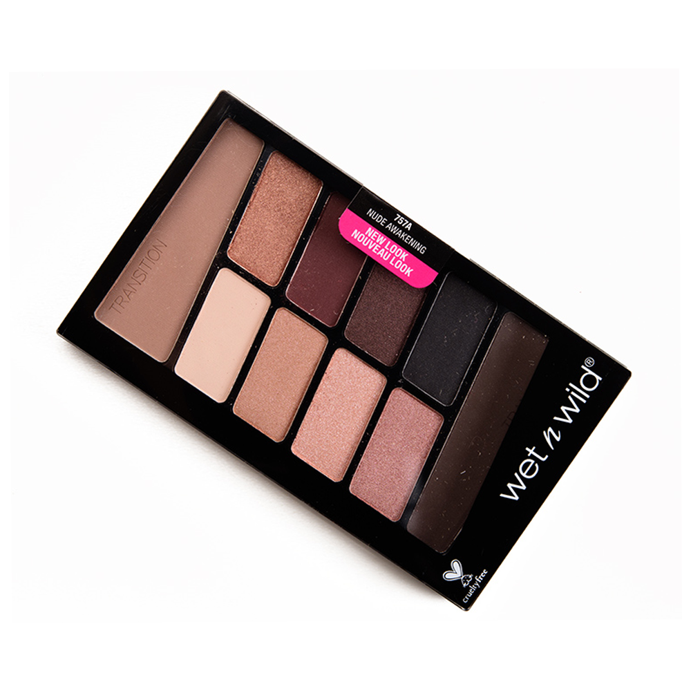 Wet N Wild Color Icon 10 Pan Eyeshadow Palette - Nude Awakening