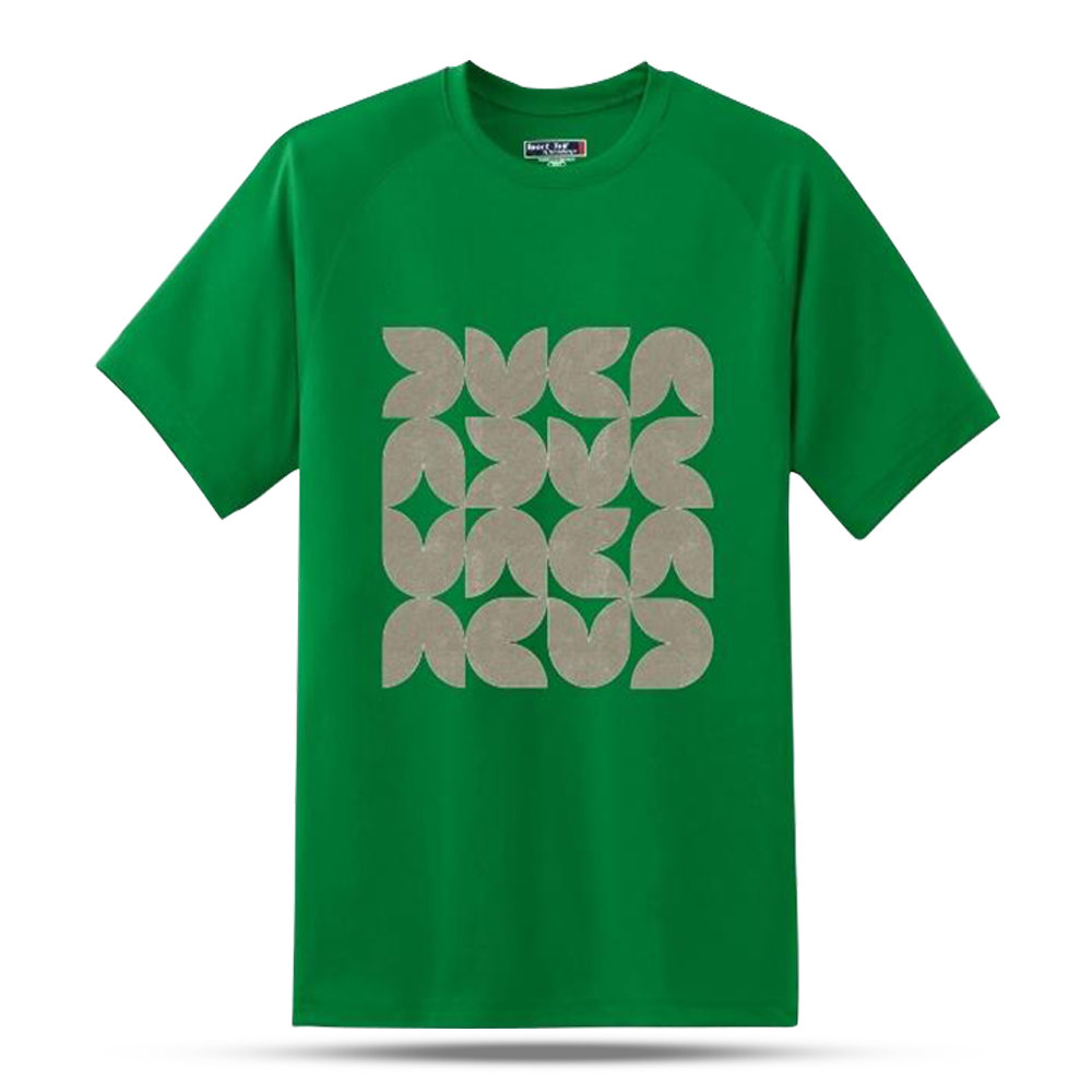 Cotton Round Neck Half Sleeve T-Shirt for Men - Green - W-GR-001