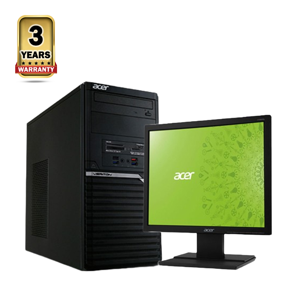 Acer Veriton M6660G - Intel Core i5 - 8GB RAM - 1TB HDD - 18.5" Inch Monitor Desktop Pc - Black