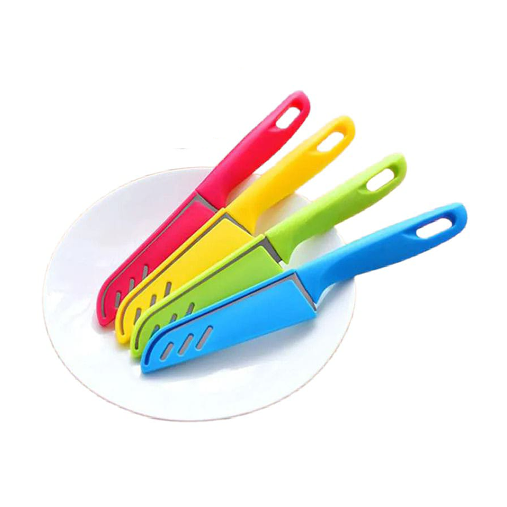 Candy Colored Stainless Steel Fruit Knife - Multicolor - VT0412
