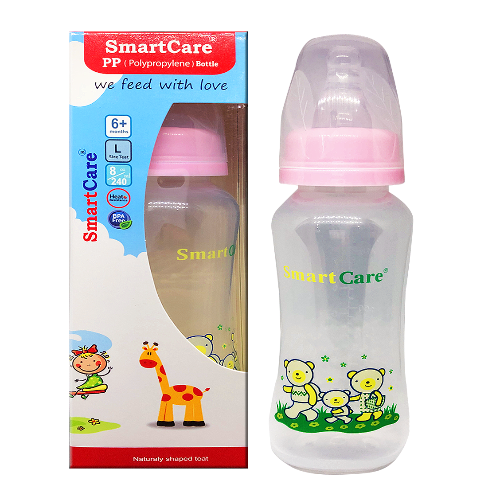 SmartCare PP Polypropylene Bottle - 240ml