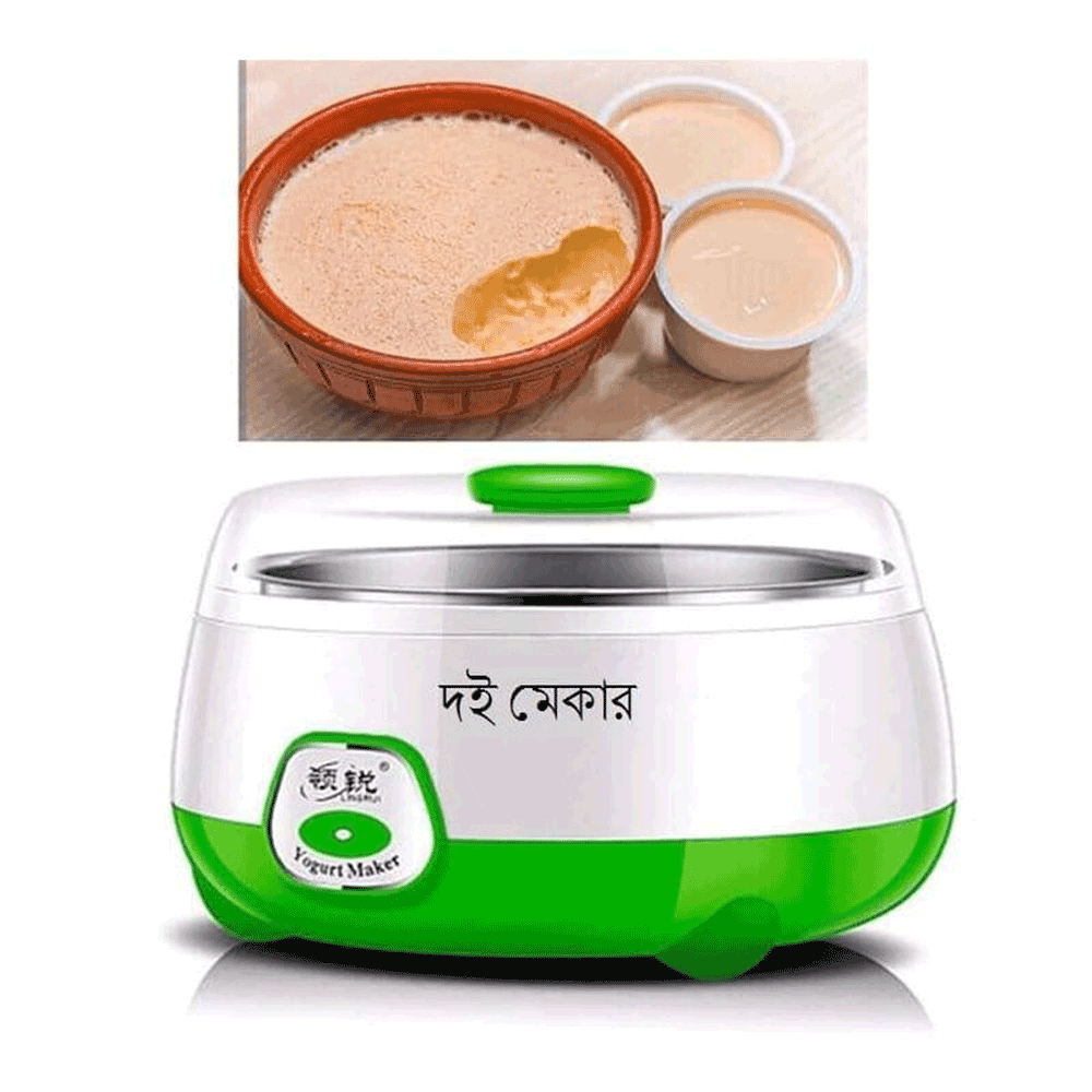 Electric Yogurt Doi Maker - Green/Pink