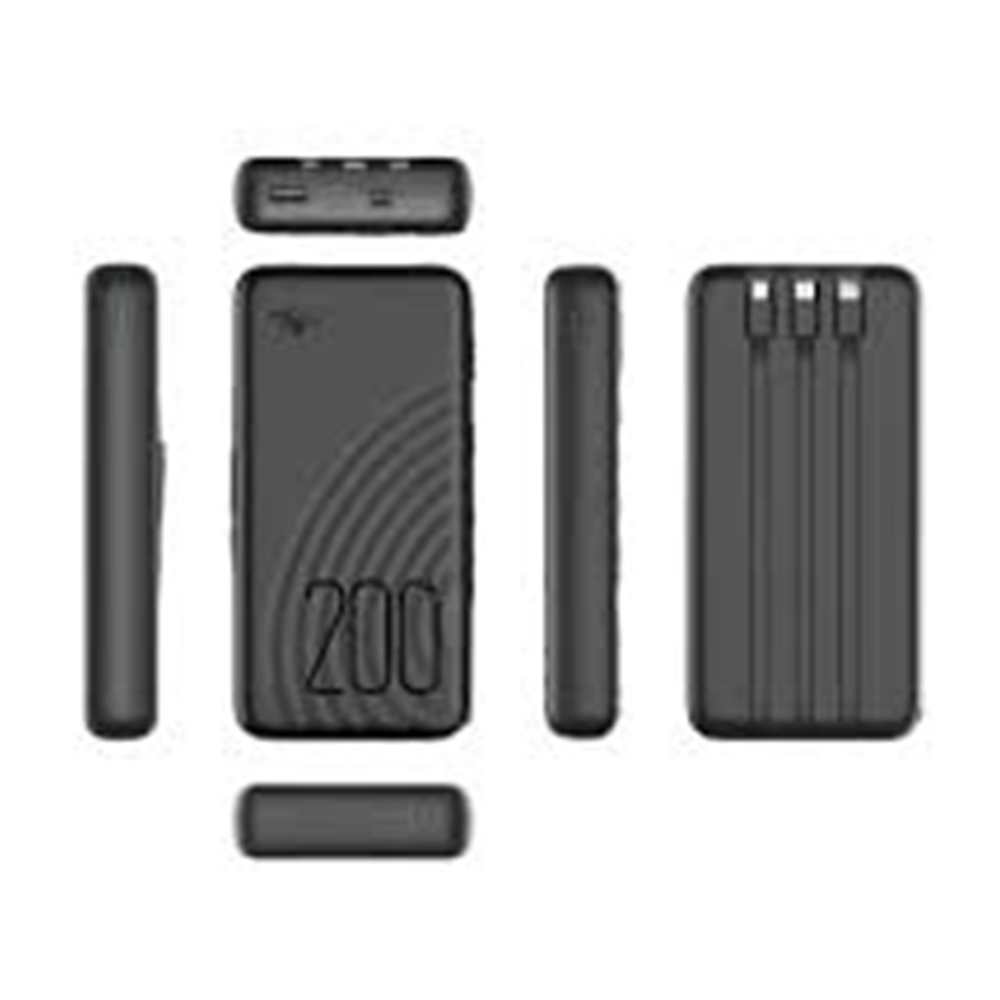 Itel 20000 mAh Power Bank Star 200C - Black