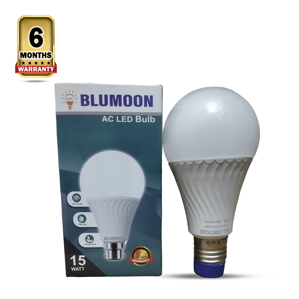 Bluemoon Patch Type LED AC Bulb - 15W - White