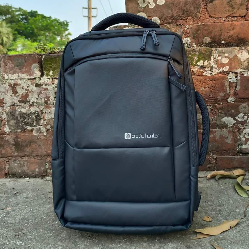 Hunter cheap black backpack