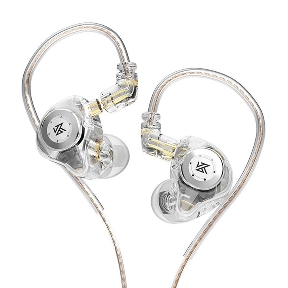 KZ EDX Pro Hi-Fi Bass Dual Magnetic Earphone - Crystal