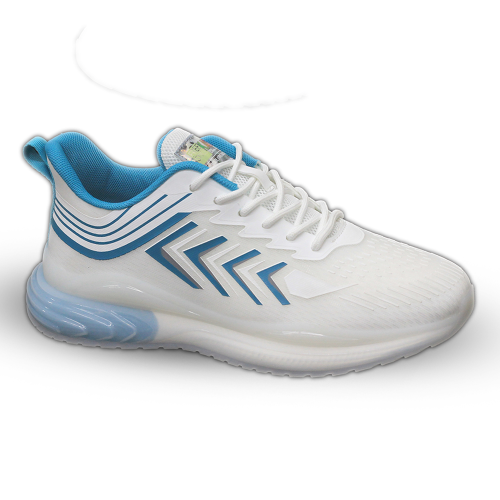 Cotton Running Sports Shoe for Men - White - MK 159