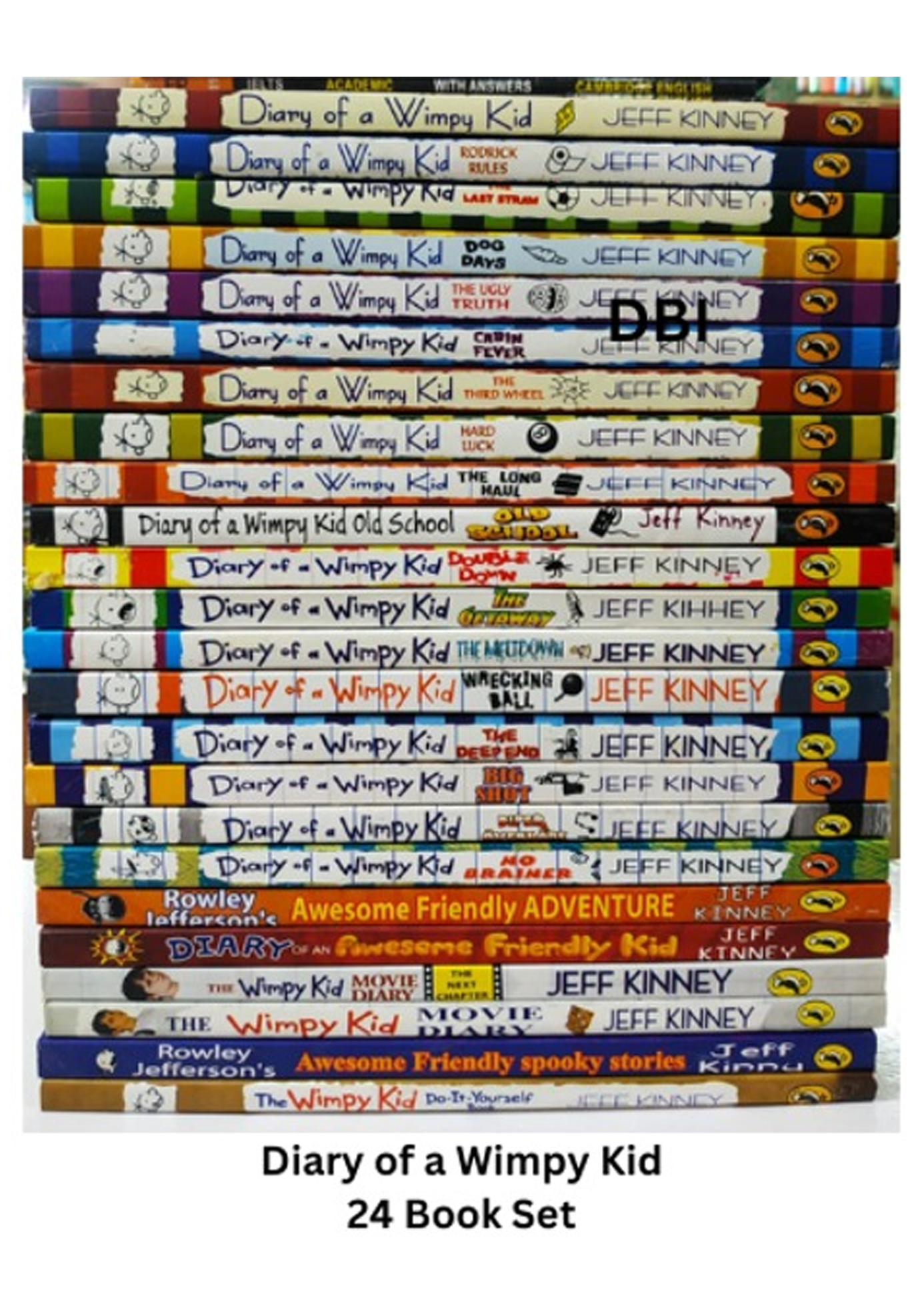 Diary of a Wimpy Kid 24 Book Set by Jeff Kinney