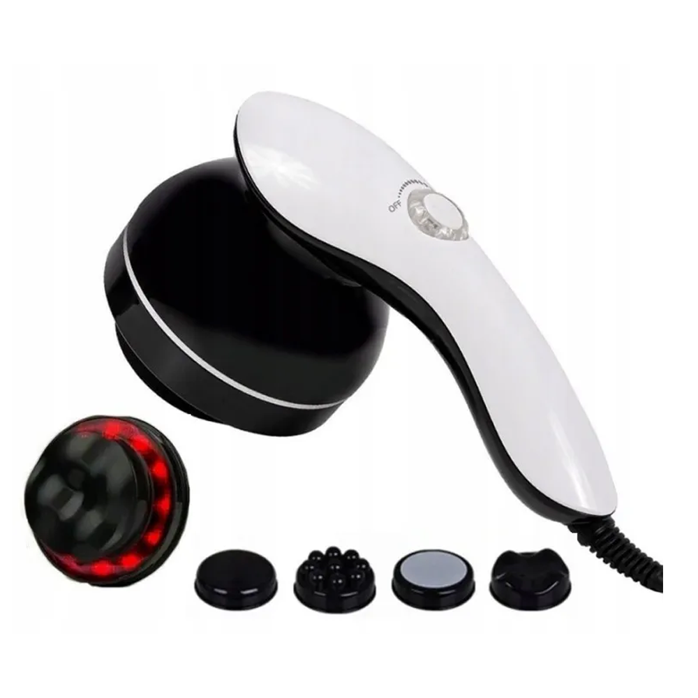 Maxtop MP-2290 Multifunctional 4 head One Button Massage Machine - White And Black
