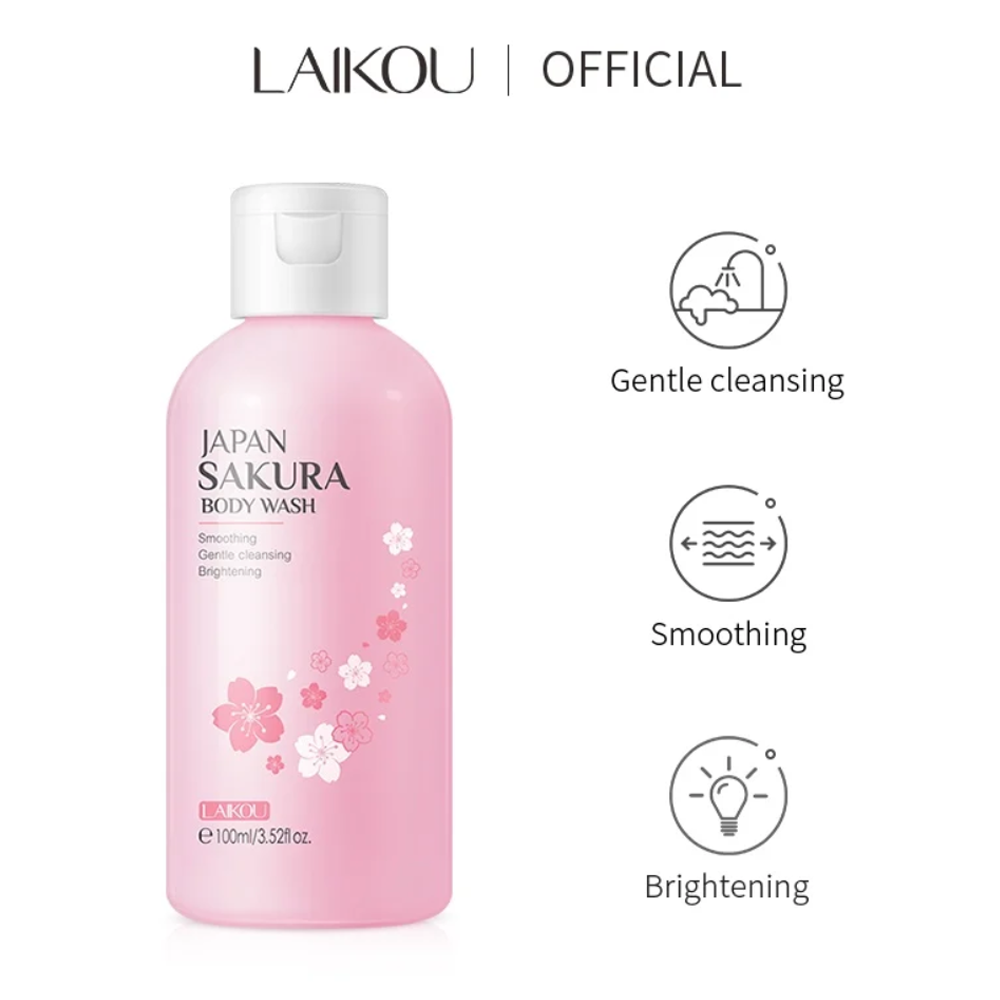 Laikou Japan Sakura Body Wash - 100gm - LB122