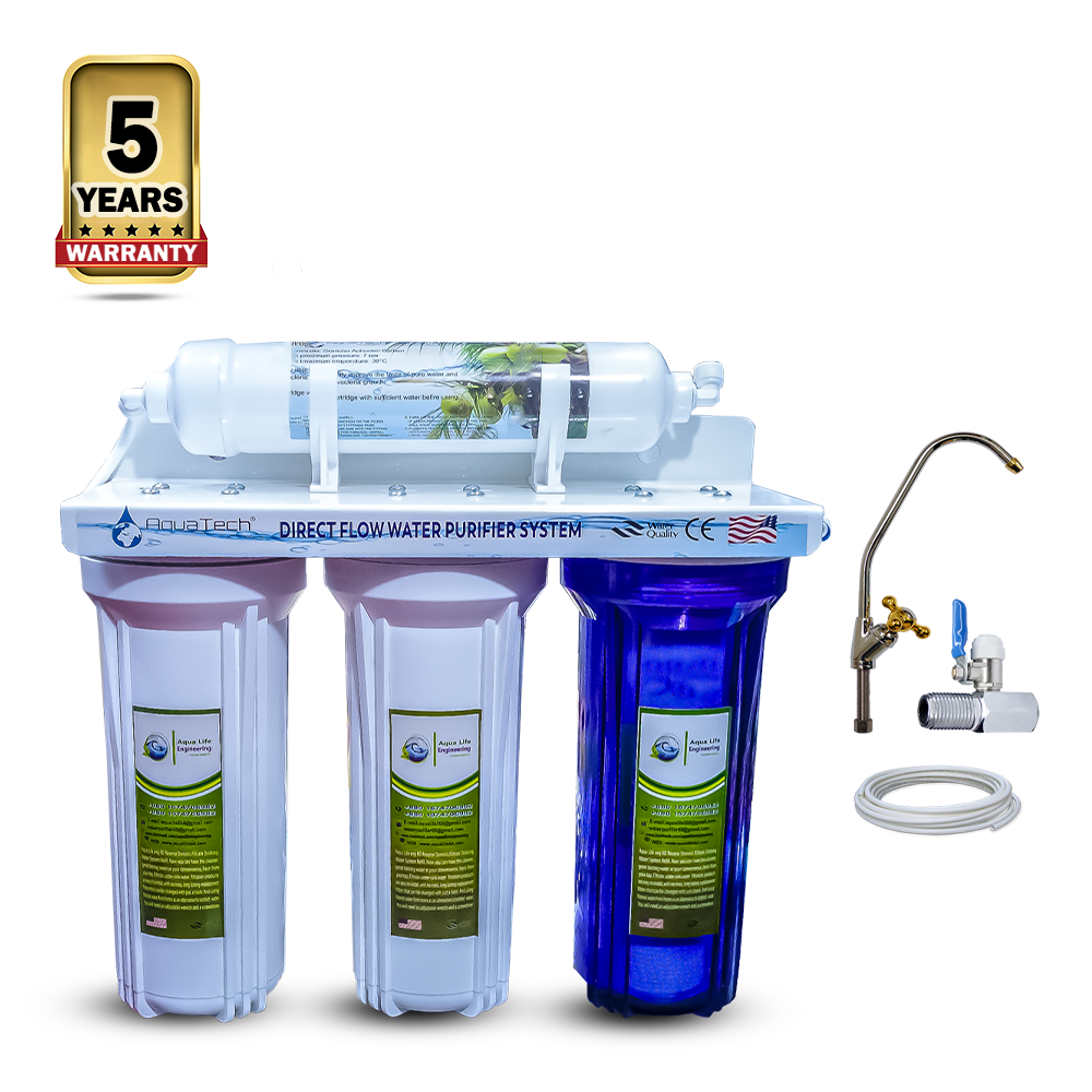 Aqua Tech Direct Flow 4 Stage Water Purifier 