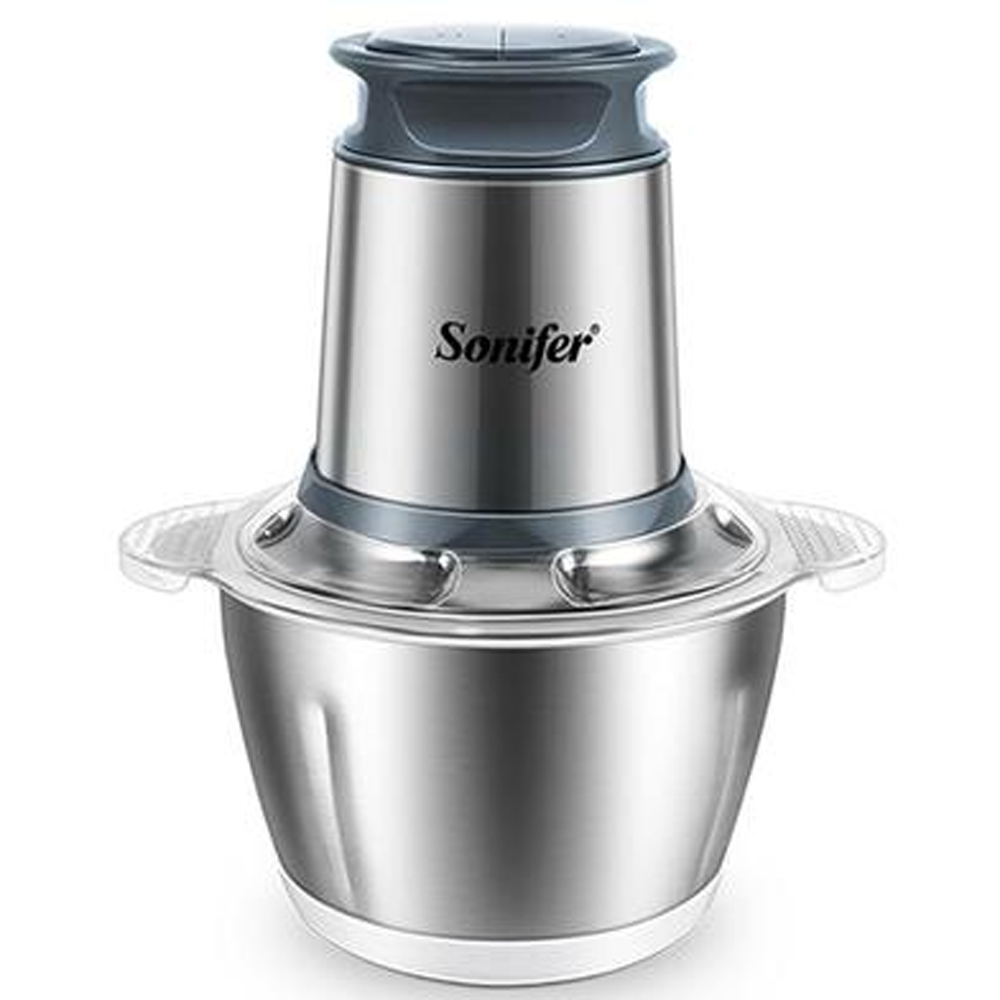 Sonifer Sf-8058 Food Chopper - 300 Watts - 1.8 Liter - Silver