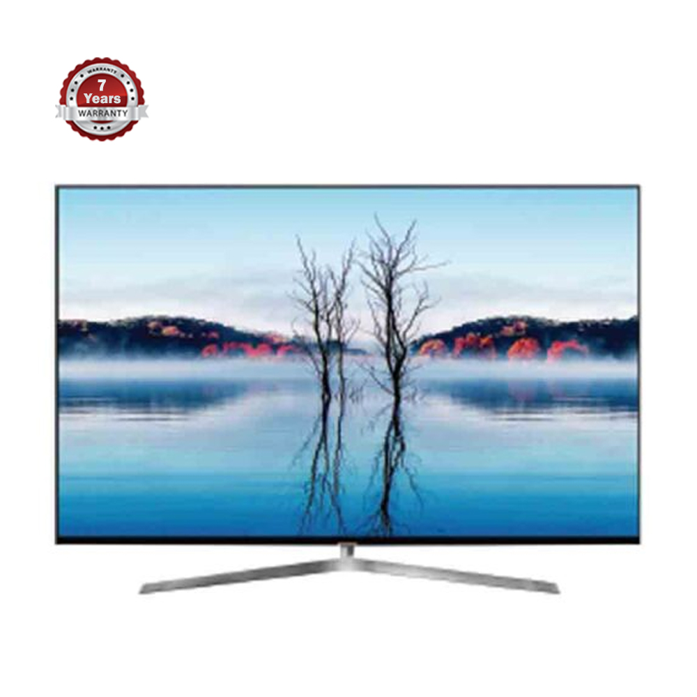 Minister 55 Inch M-55 Super 4K Frame Less Smart Android LED TV (55MI8000) - Black