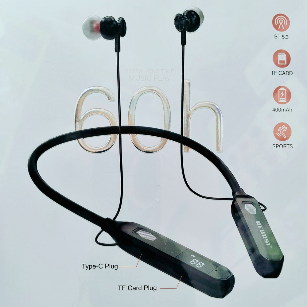 RECRSI RE-NY048 Bluetooth Neck-Mounted Headset