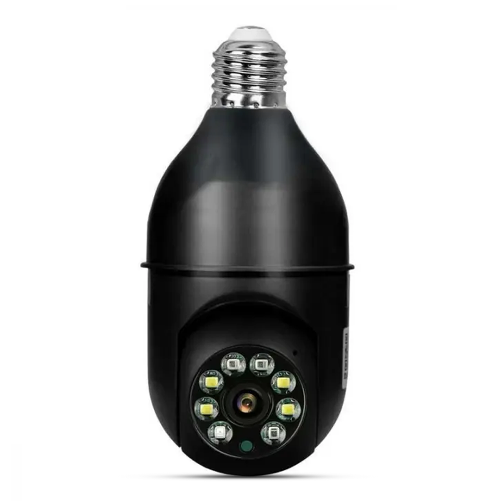 Bulb Camera Security Camera Night Vision CCTV Camera WIFI Indoor Auto