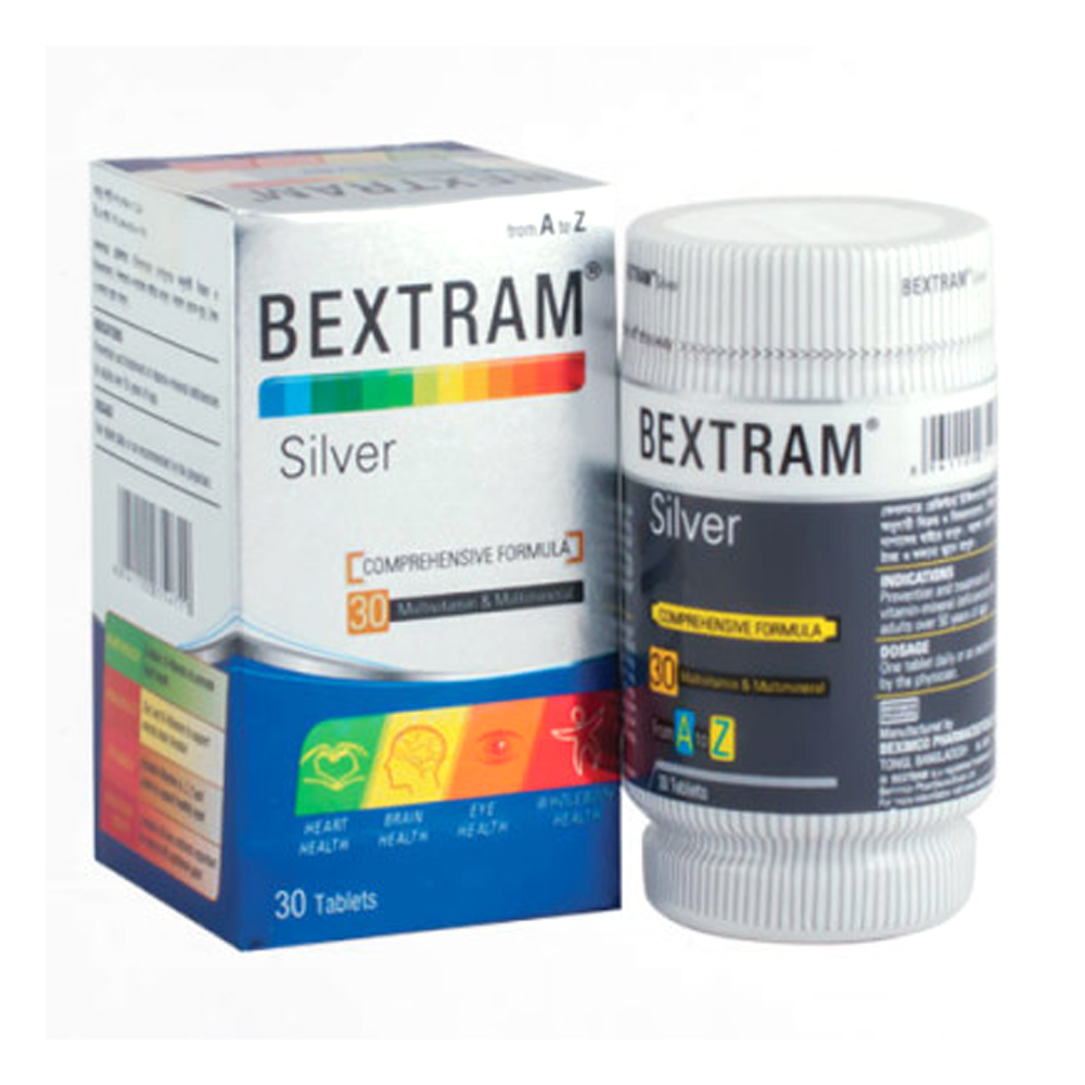 Bextram Silver Tablet - 30 Tablets