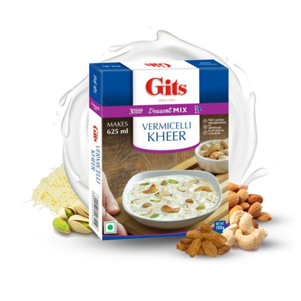 Gits Instant Vermicelli Kheer Dessert Mix - 100gm