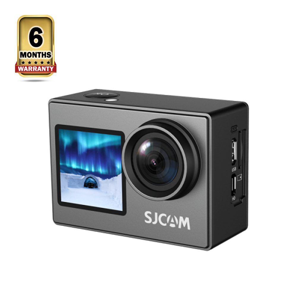 SJCAM SJ4000 Dual Screen Action Camera - Iron Gray