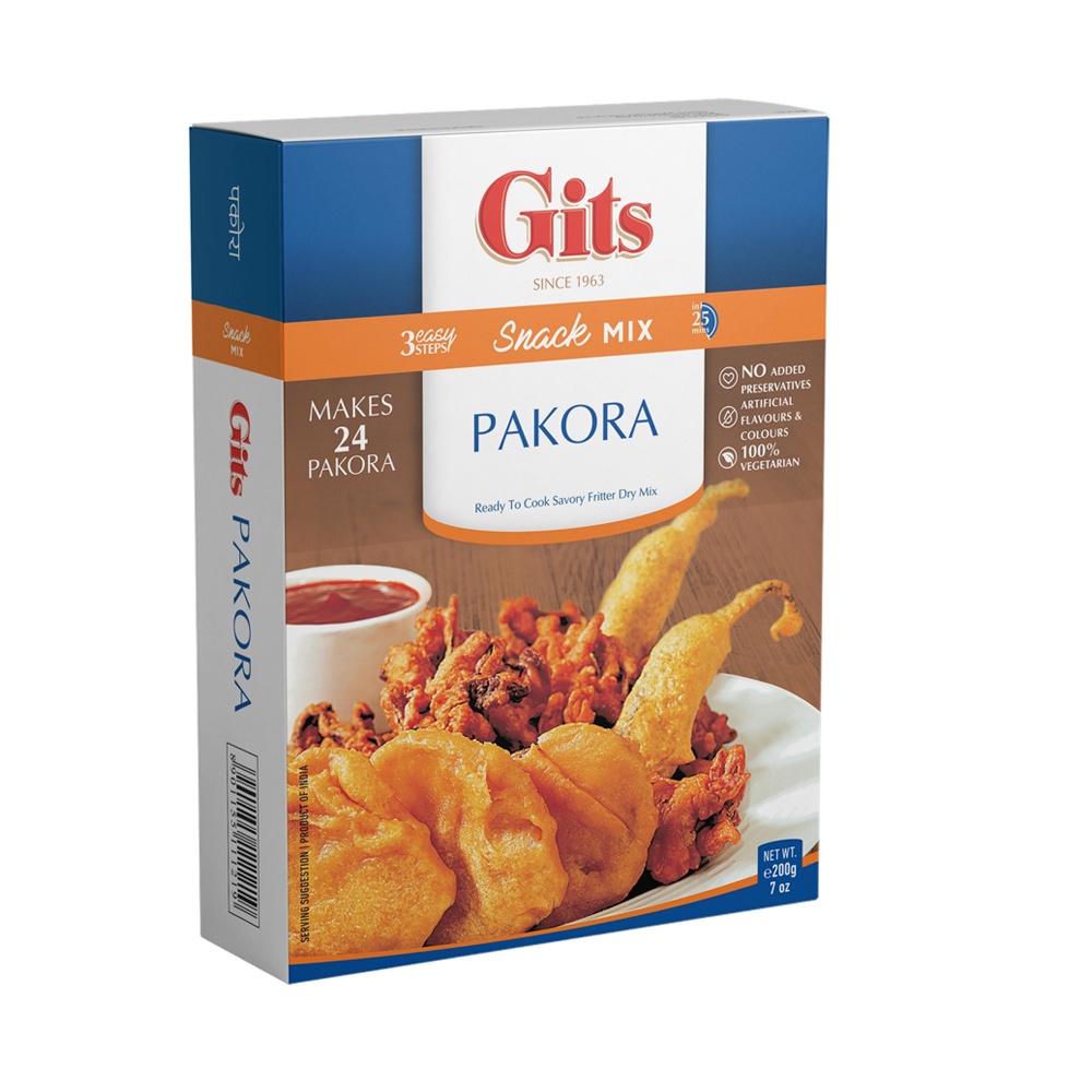 Gits Instant Pakora Snack Mix - 200gm