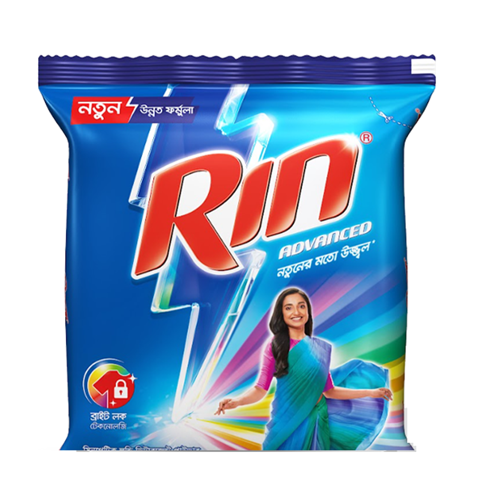 Rin Advanced Synthetic Laundry Detergent Powder - 2 kg