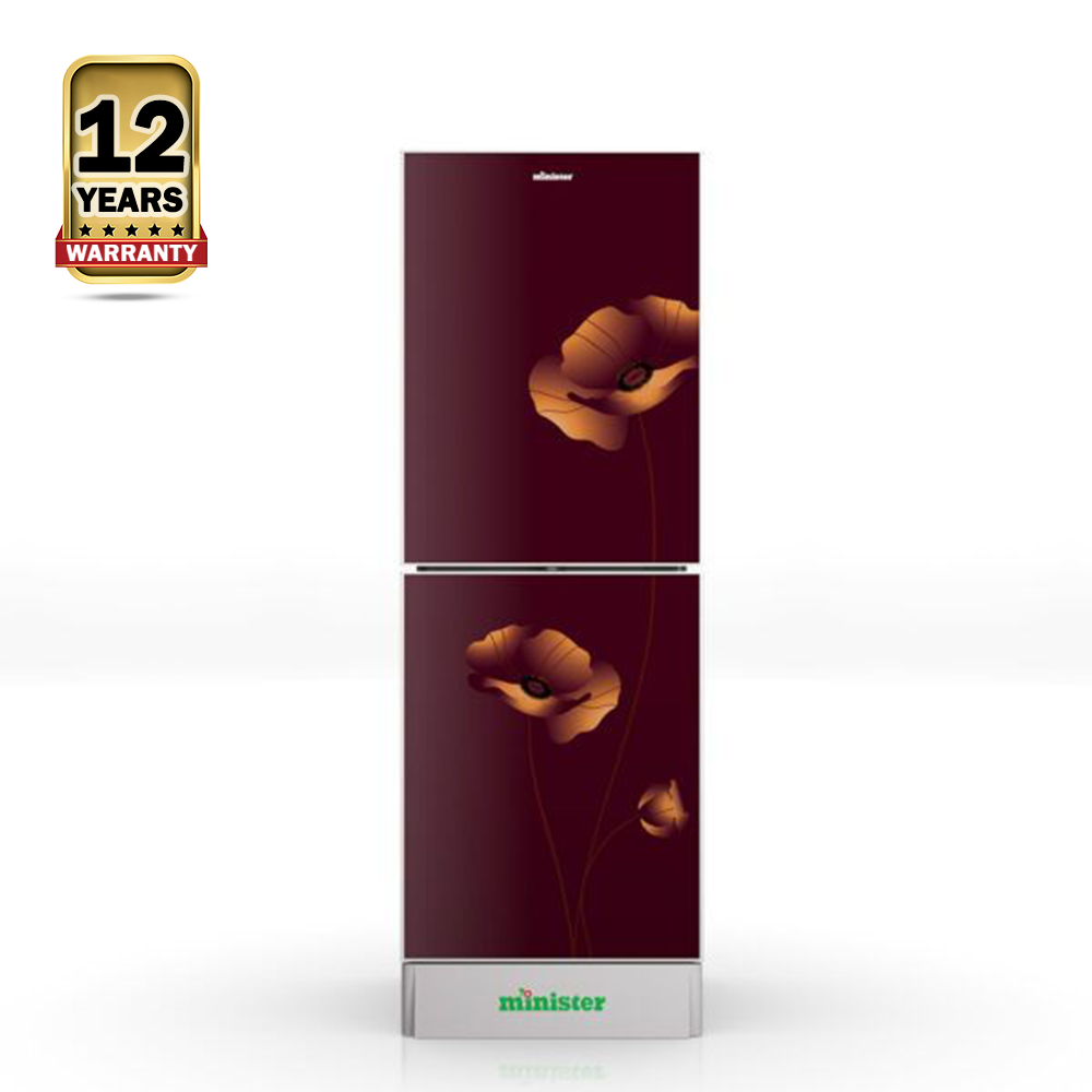 Minister M-254 Refrigerator - 254 Liter - Blackberry 