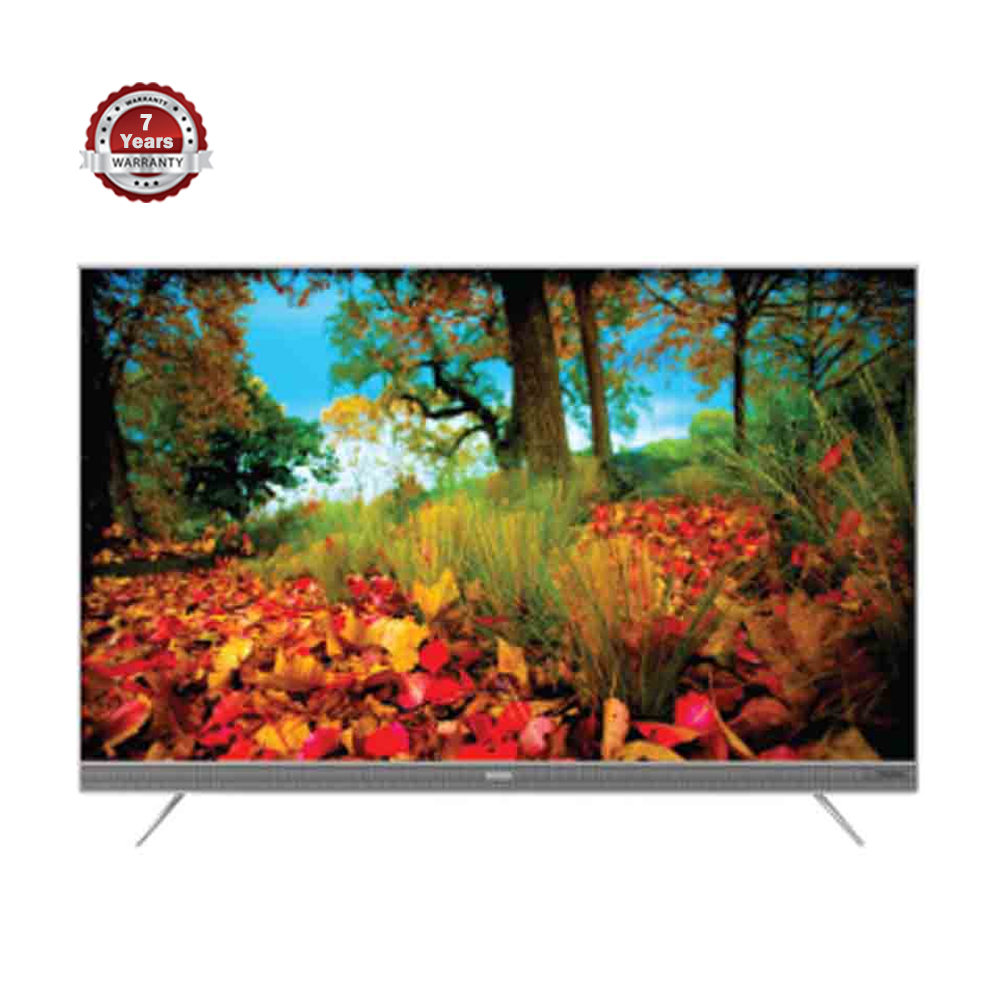 Minister 55 Inch M-55 Super 4K UHD Smart Android LED TV (55MI6000) - Silver