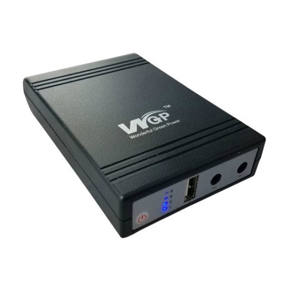WGP Mini UPS For WiFi Router Power Backup (5+12+12 Volts 3 Output)