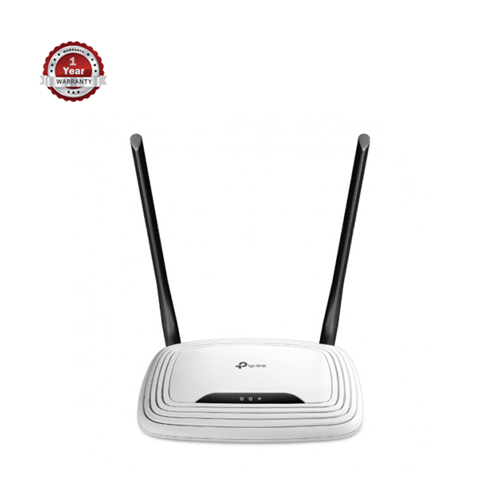 TP-Link TL-WR841N Wireless Router 300Mbps - Black And White