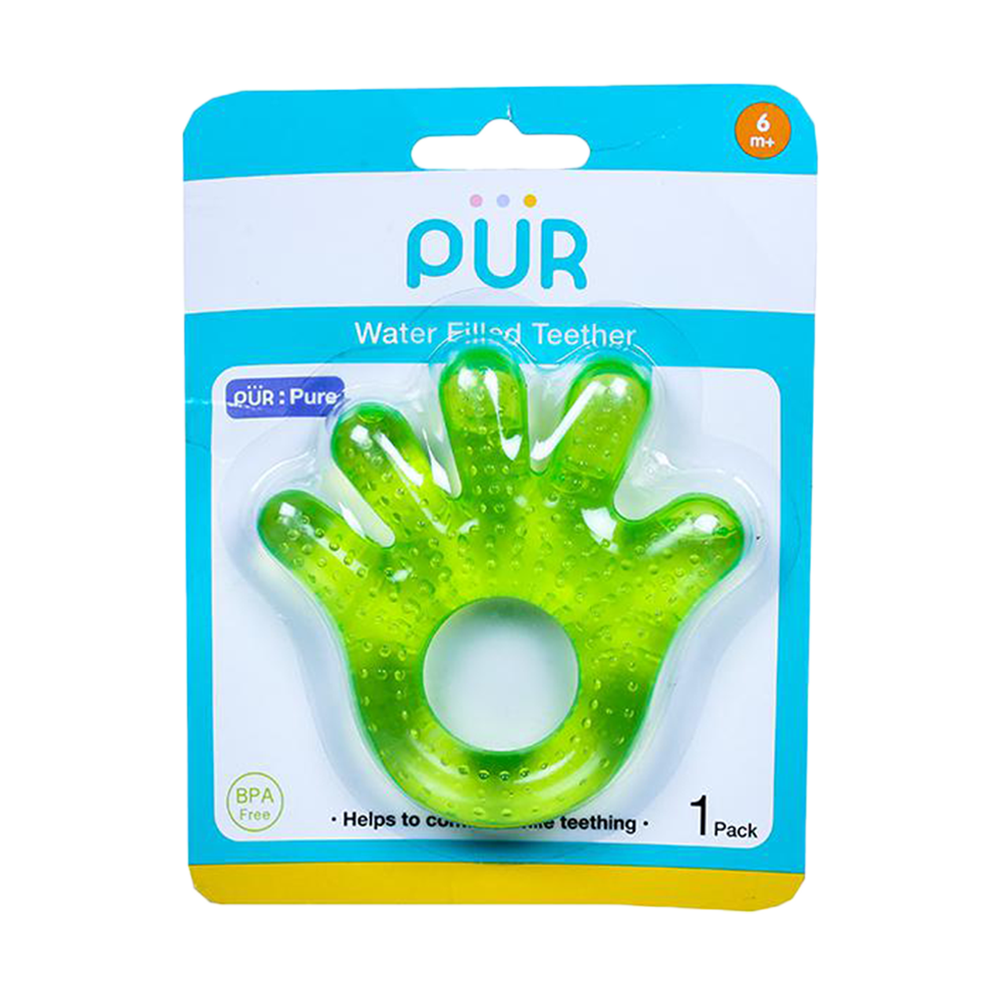 Pur Water Filled Teether - Green - 8003-fish