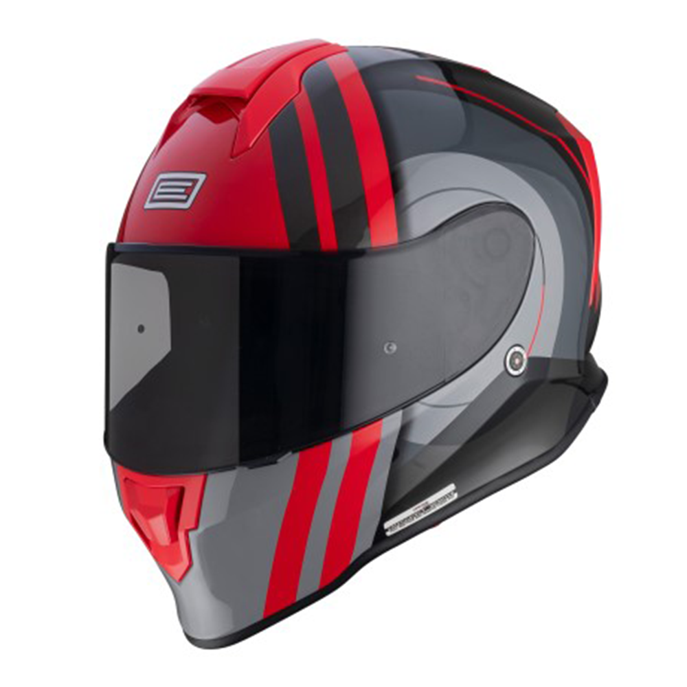 ORIGINE Dinamo Trak Full Face Helmet - Red and Black