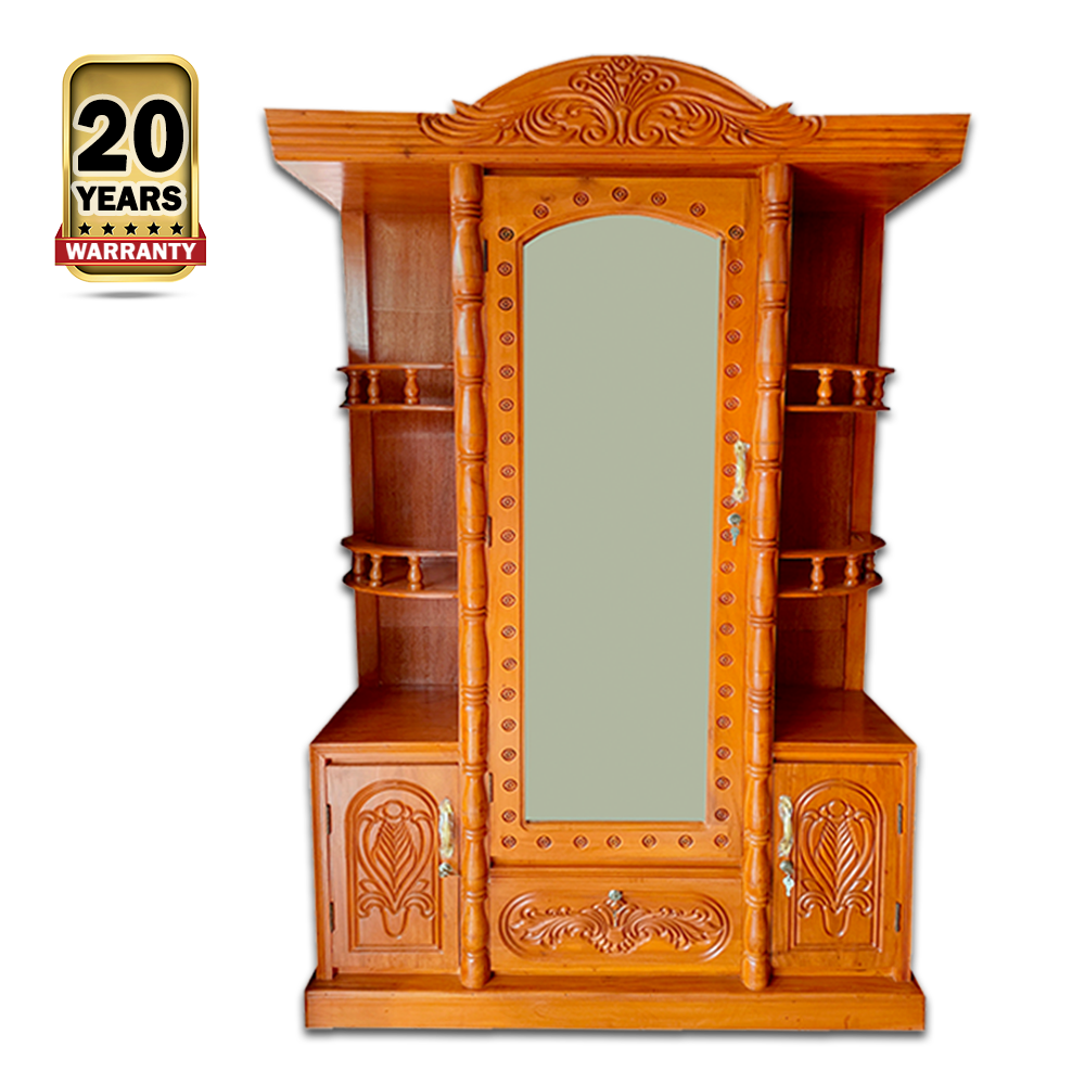 Mahogany Wooden Dressing Table - 4/7 Fit - Dr-002 