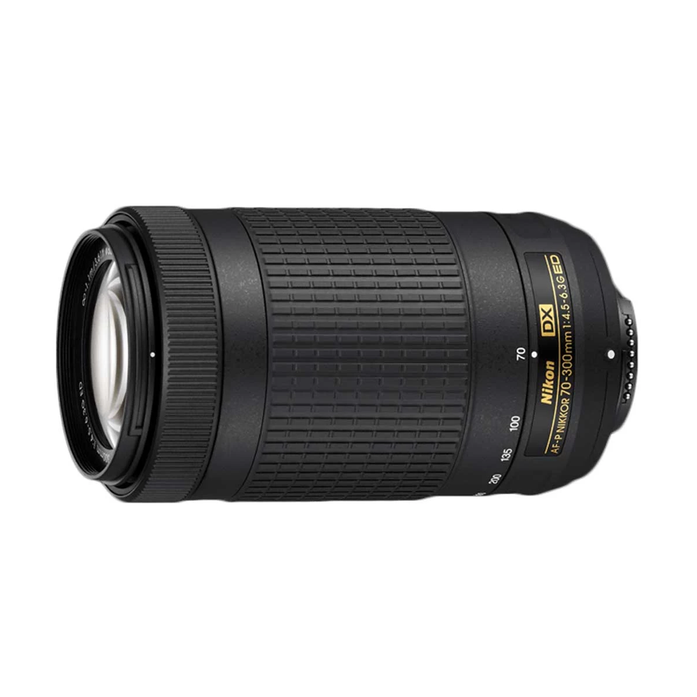  Nikon AF-P DX NIKKOR 70-300mm f/4.5-6.3G ED Camera Lens Nikon AF-P DX NIKKOR 70-300mm f/4.5-6.3G ED Camera Lens - Black