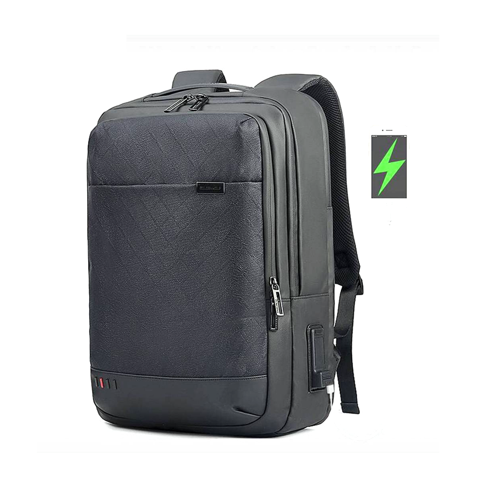 Arctic Hunter Waterproof Laptop Backpack - Black