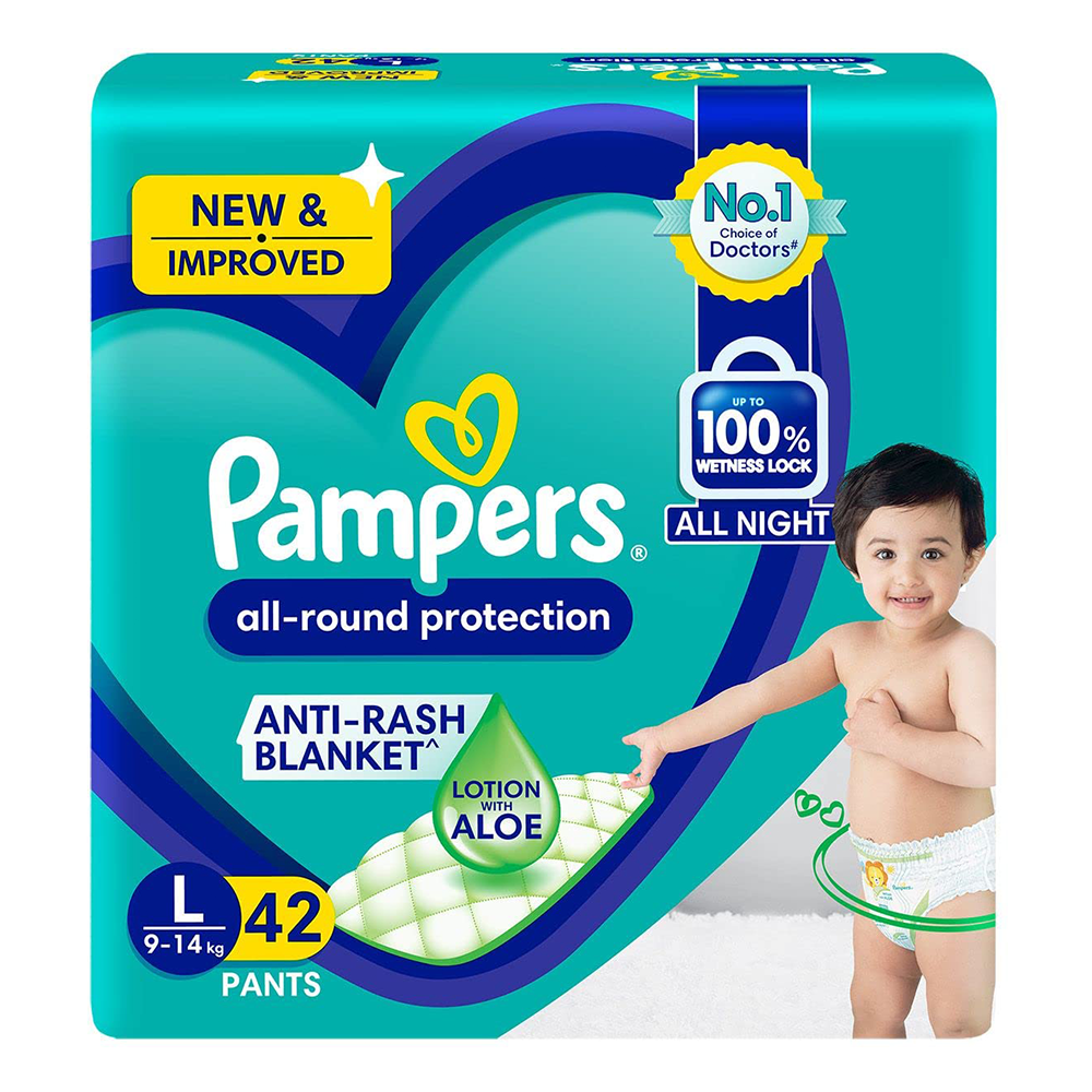 Pampers large hot sale