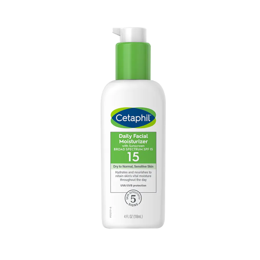 Cetaphil Daily Facial Moisturizer with Sunscreen SPF15 - 118ml