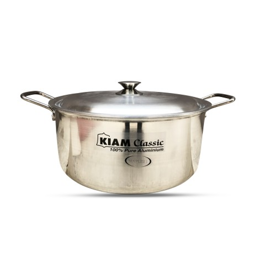 Kiam Premium Aluminum Luxury Stock Pot - 40 cm