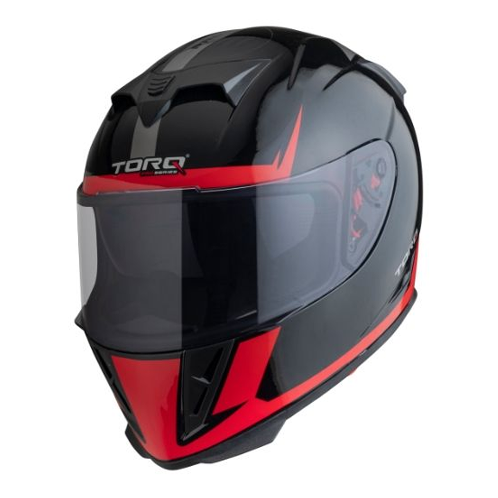 Torq Reneger Full Face Bike Helmet - Black