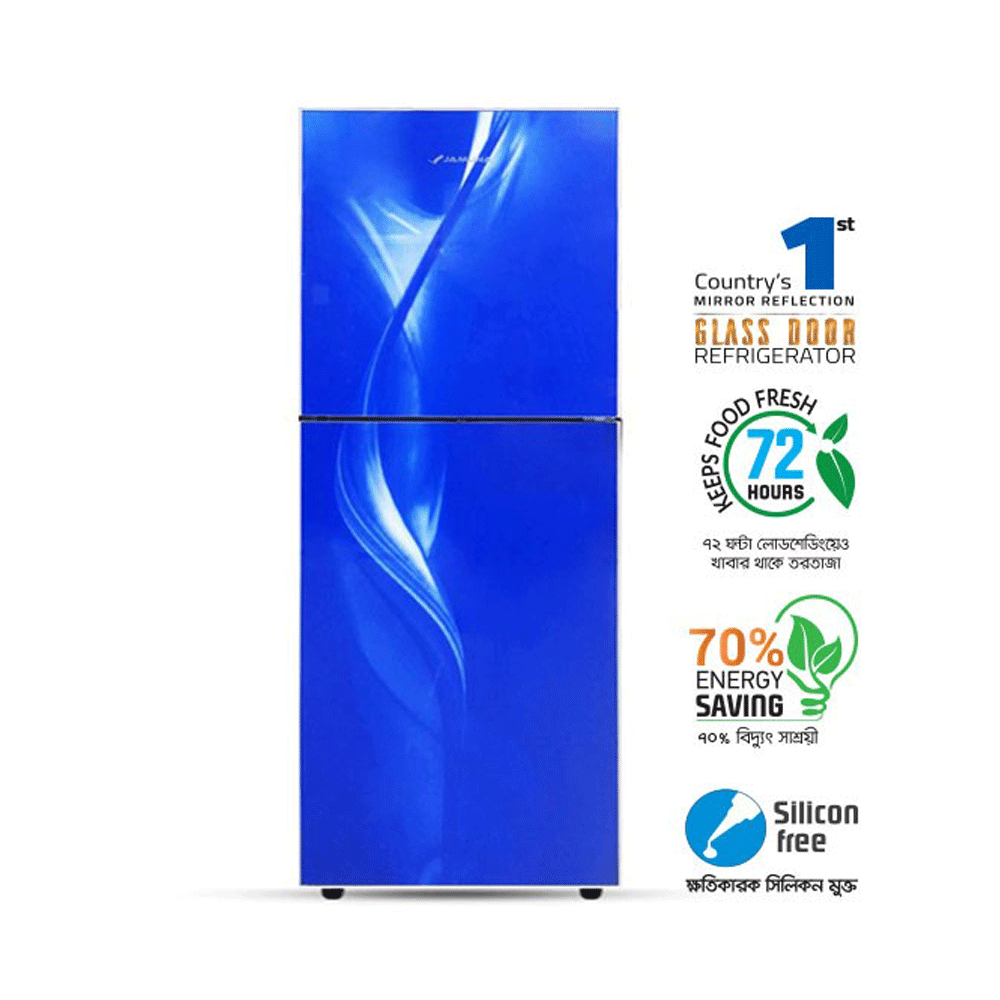 Jamuna JE -LES630800 CD Refrigerator - Blue Wave - 308 Ltr