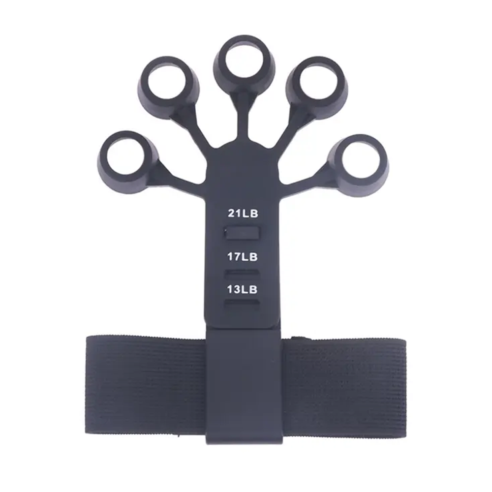 Finger Gripper for Extension Training - Black