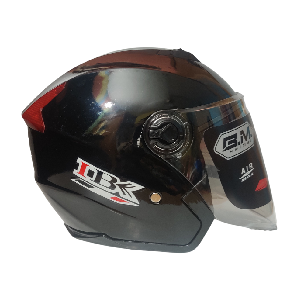 IBK 603 Half Face Bike Helmet - Black