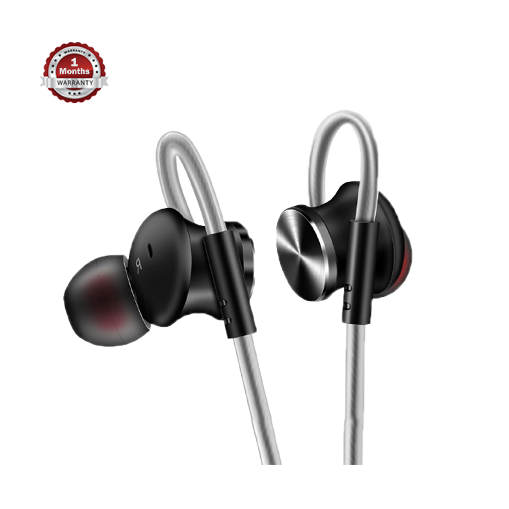 QKZ DM 10 Zinc Alloy Gaming Earphone - Black and Gray