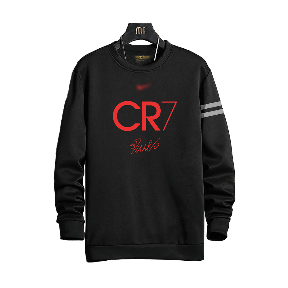 Cotton Full Sleeve CR7 Sweater For Men