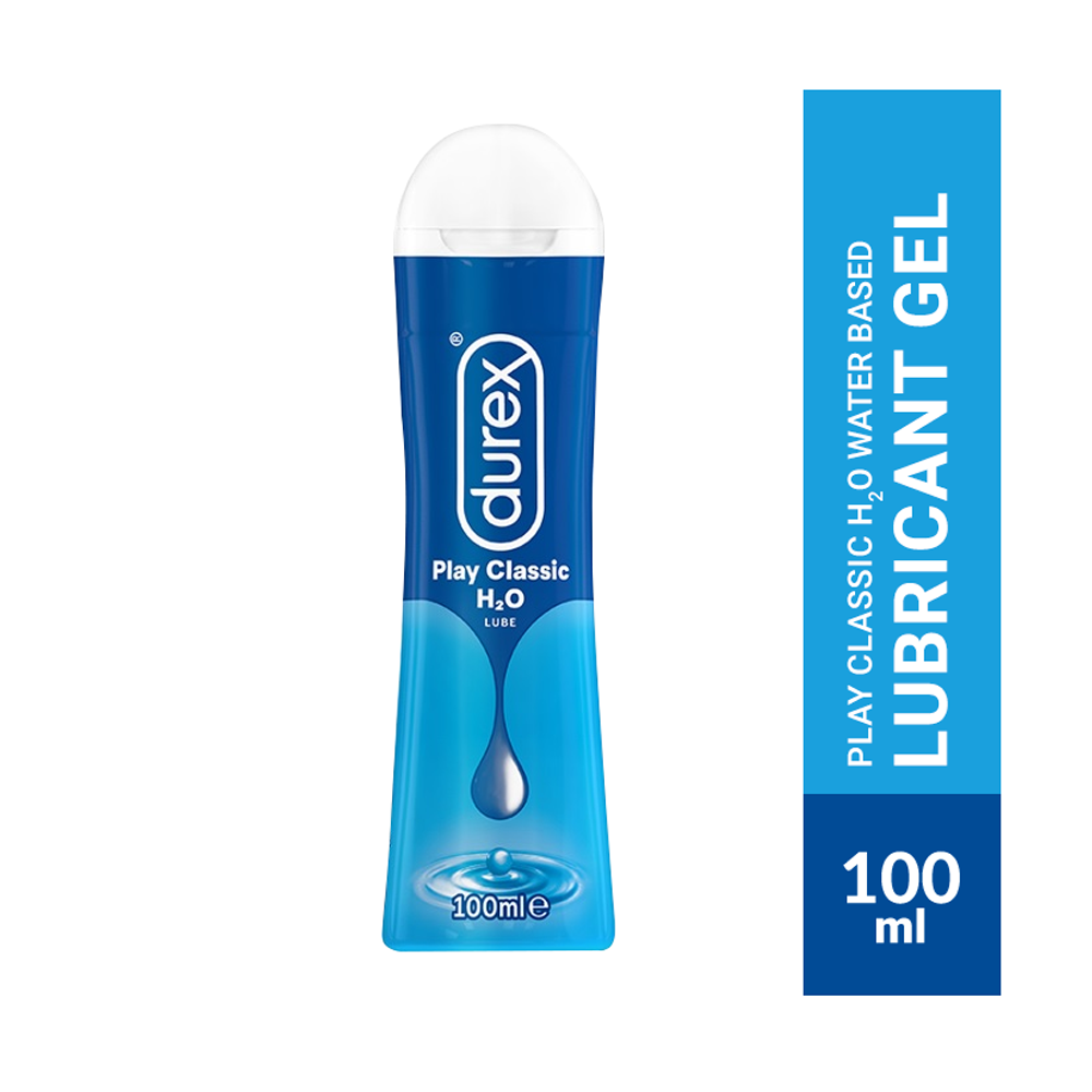 Durex Play Classic H2O Water Based Lubricant Lube Gel - 100ml