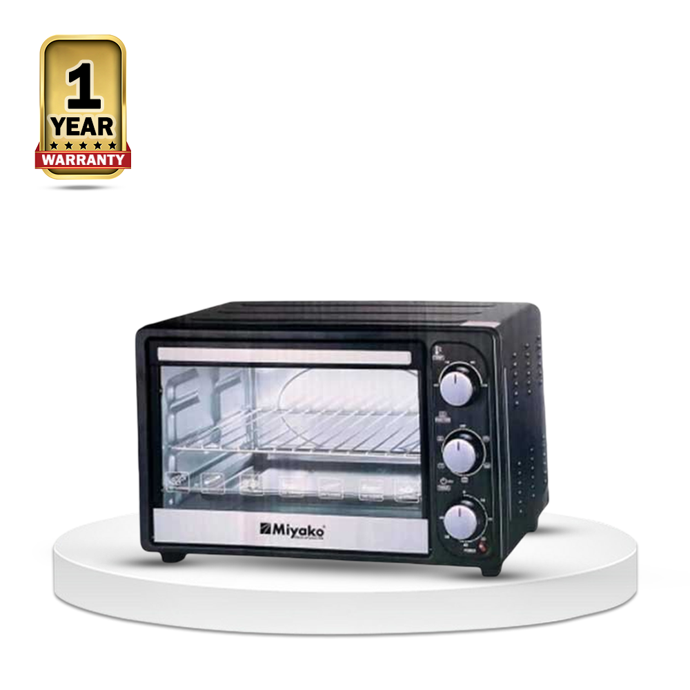 Miyako MT-22RC Electric Toaster Oven - 22 Ltr - Black 