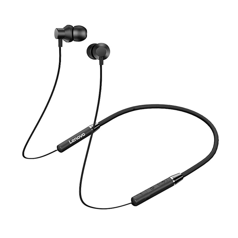 Lenovo HE05  Neckband Wireless Earphones - Black