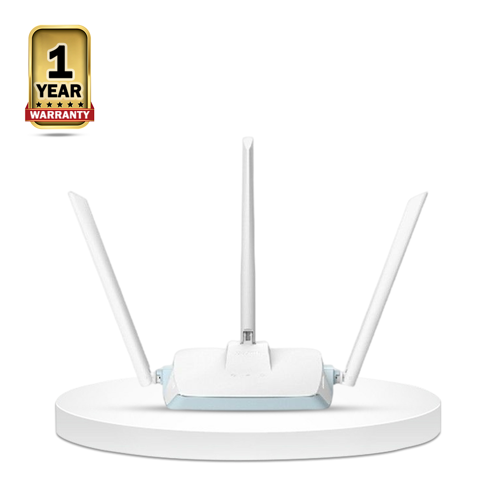 D-Link R04 N300 300mbps 3 Antenna EAGLE PRO AI Smart Router - White