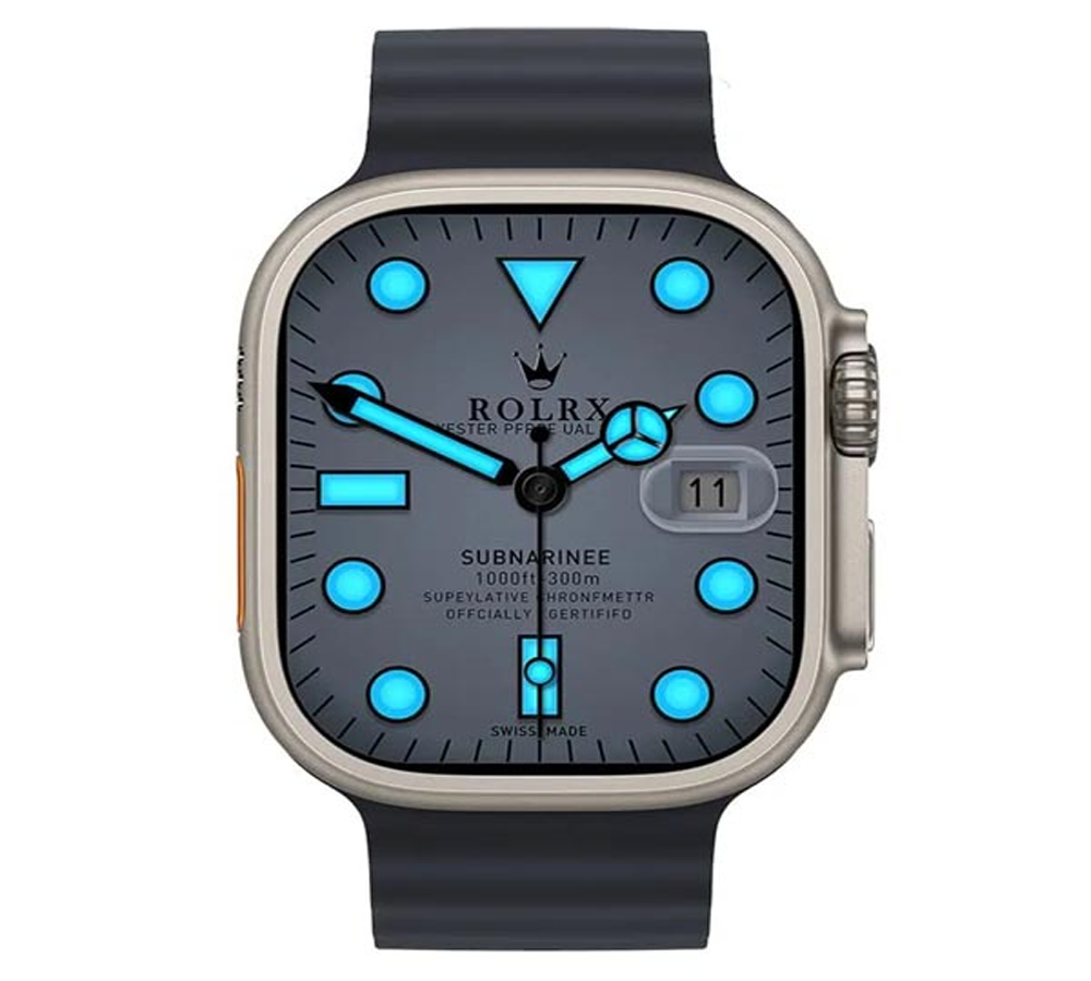 HK9 Ultra Amoled Smartwatch With AI ChatGPT - 