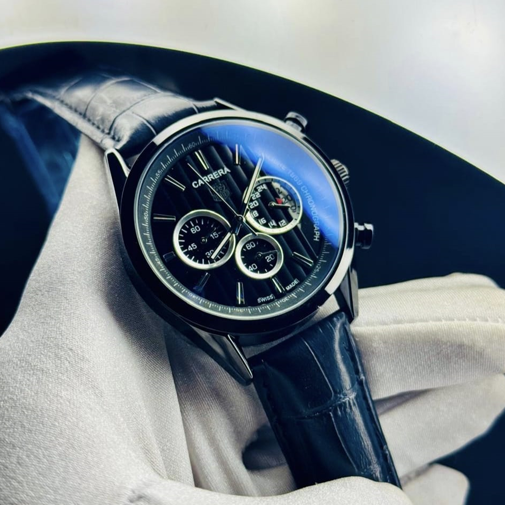 Calibre 1969 Chronograph Quartz Watch - Black