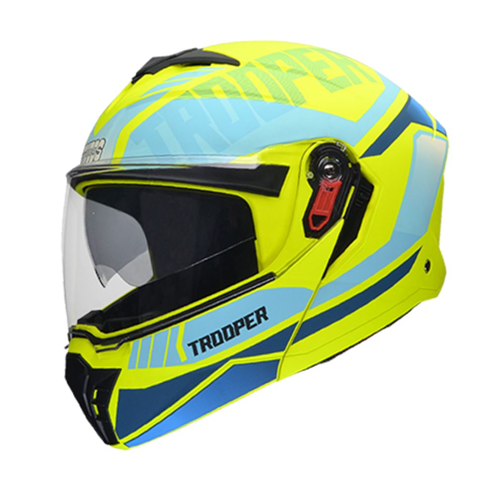 Studds Trooper Dv D1 Full Face Helmet - Yellow